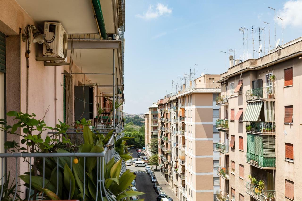Hortis Apartment, 5 Persone, 2 Camere, Balcone, Metro C E Tram Per Il Centro Řím Exteriér fotografie